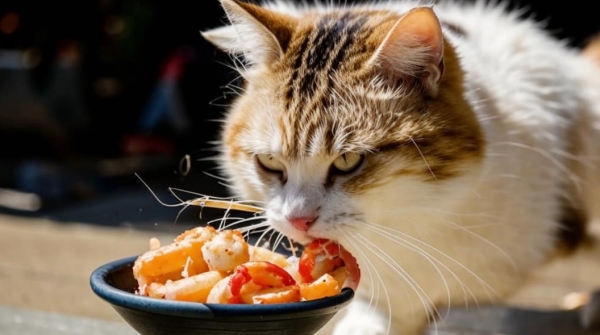 Можно ли кошкам давать креветки вареные и сырые