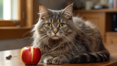 Можно ли кошкам яблоки